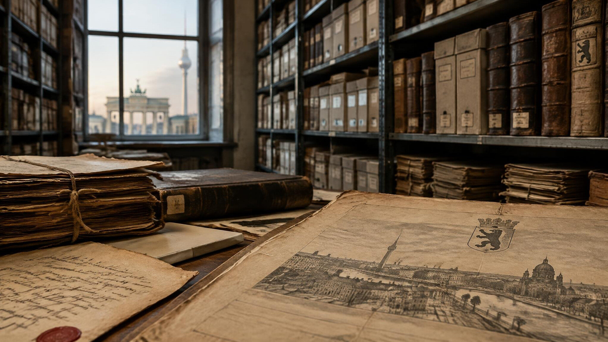 old berlin archive documents