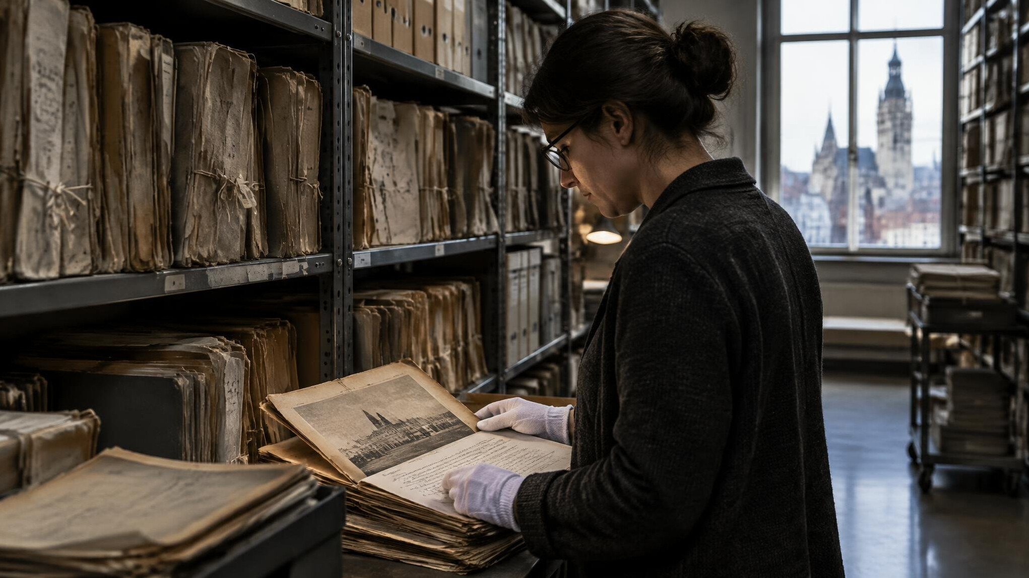 old documents in archive